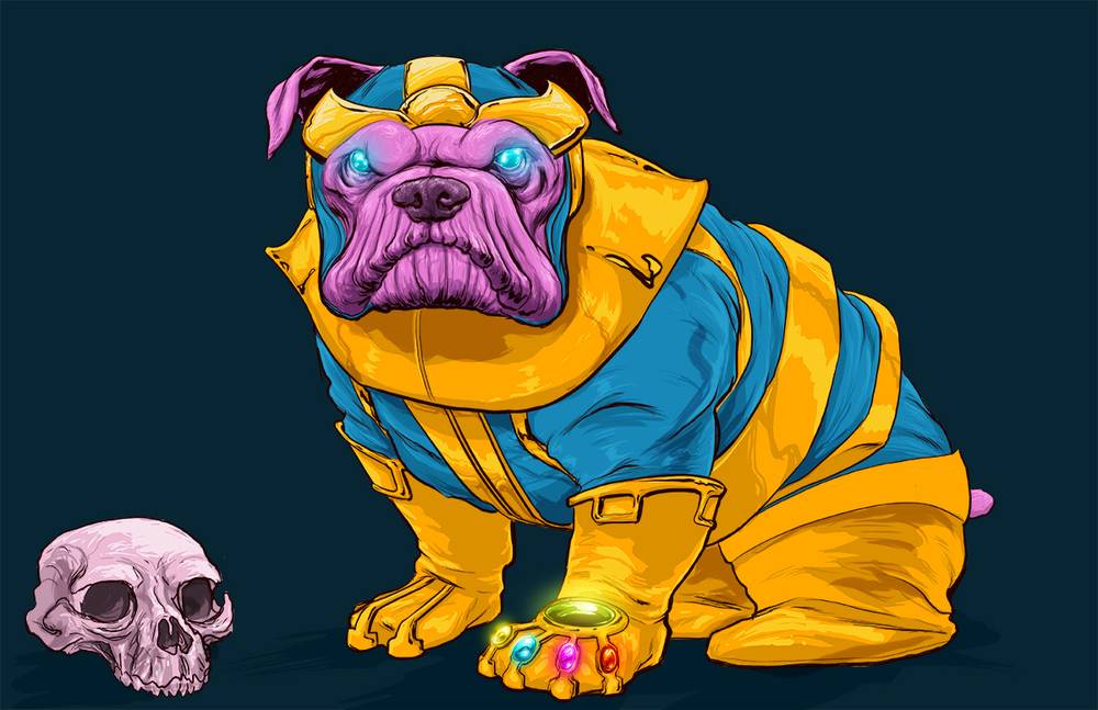 Josh-Lynch-Dog-Thanos