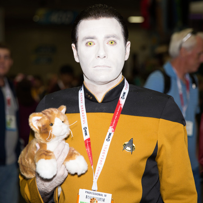 Data- Star Trek NG SDCC wired