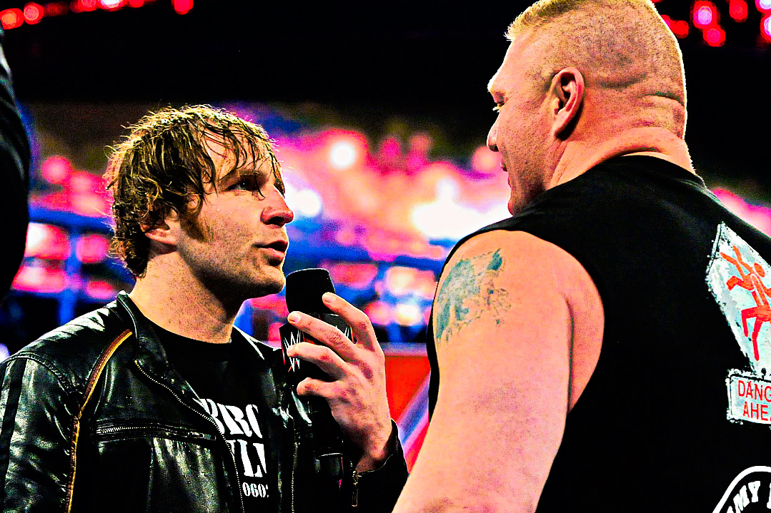 Ambrose and Lesnar AAGG