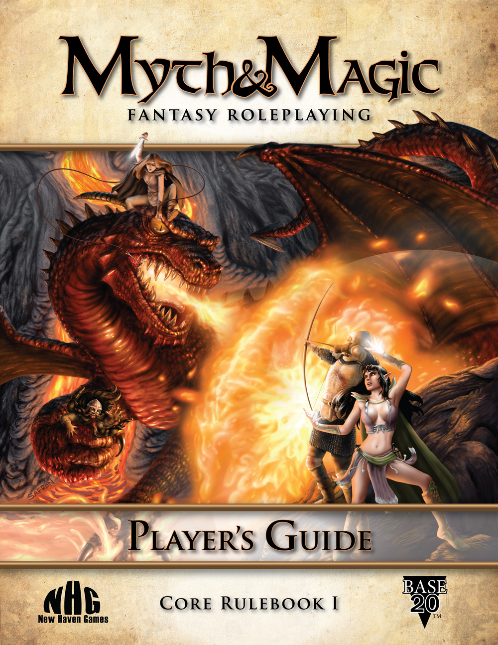 Myth and Magic Player's Guide cover