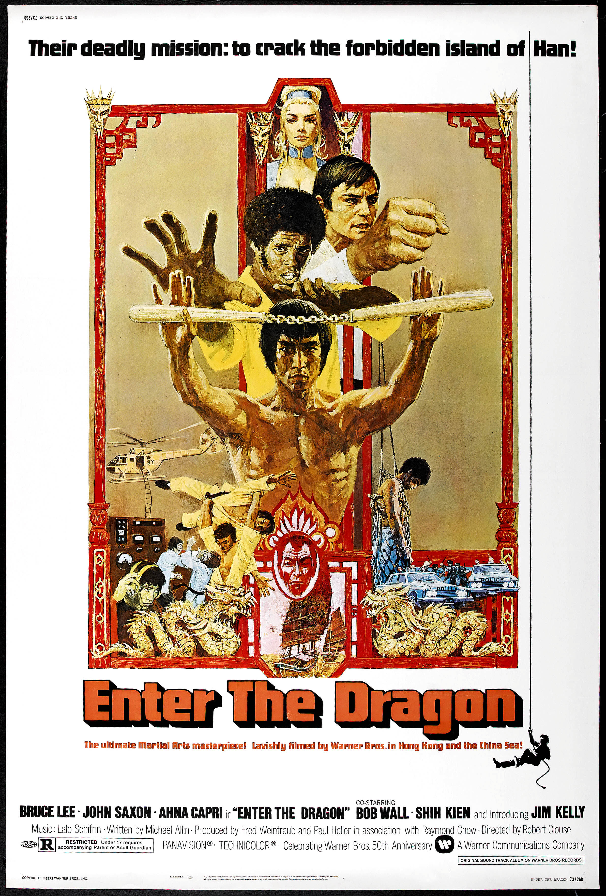 enter the dragon poster