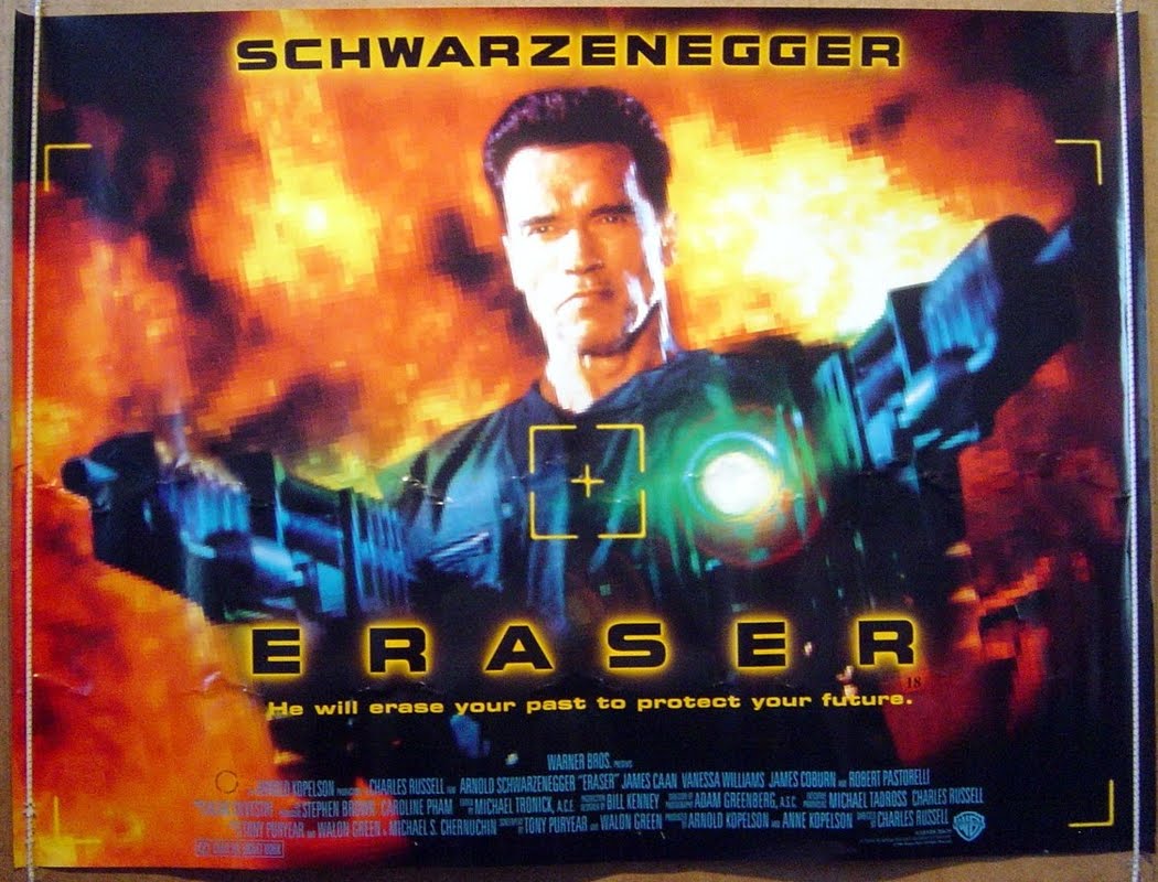 You Ve Been Erased Years Of Schwarzenegger S Eraser Action A Go Go Llc