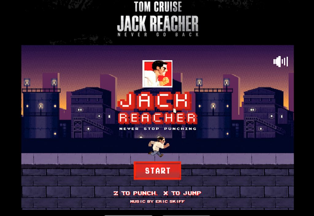 Jack Reacher AAGG Never Stop Punching