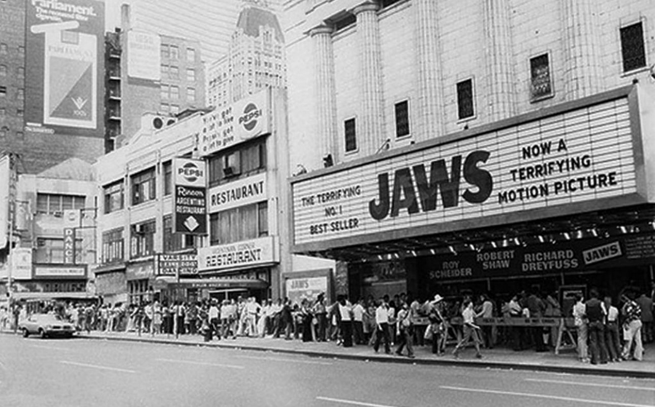 Jaws box office lines