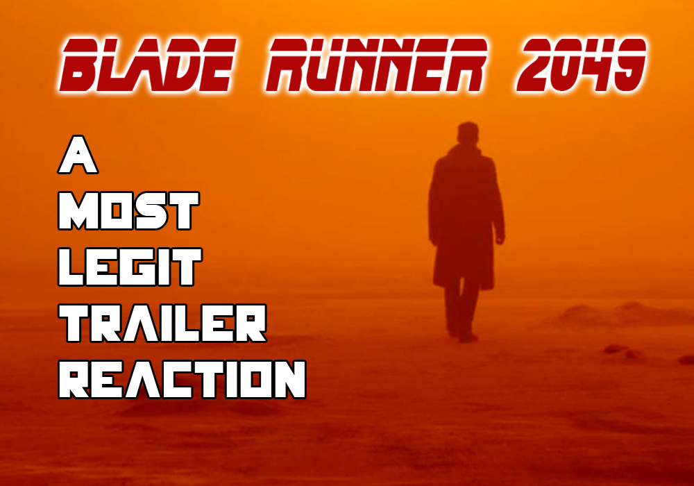 THOMPSONATOR CHRONICLES BLADE RUNNER 2049 TRAILER REACTION Action A
